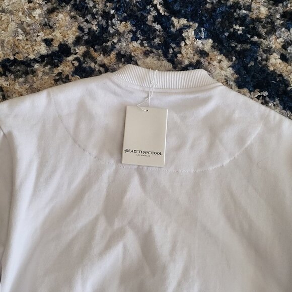 Dead Than Cool Los Angeles Men's Streetwear White Sweatshirt Series One 2018 - Picture 7 of 13